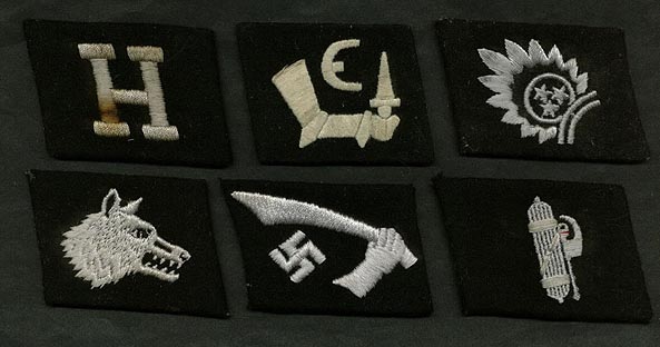 Waffen-SS Foreign Volunteer Collar Tabs