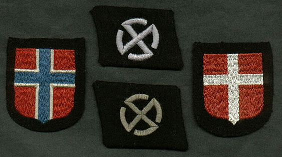 Danish Norwegian Insignias
