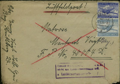 Dutch SS Brigade Feldpost