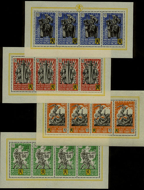 Flemish Legion Stamps