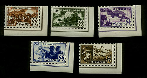 Flemish Waffen-SS Stamps