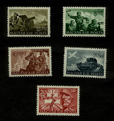 Hungarian Heroes Stamps