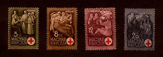 Hungarian Red Cross Semi-postals