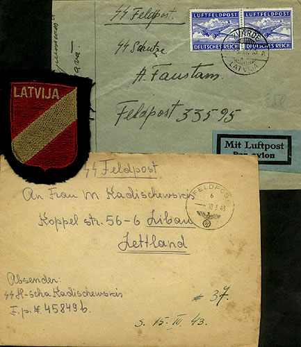Latvian Legion Feldpost