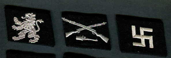Waffen-SS Foreign Volunteer Collar Tabs