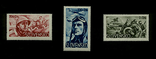 Slovakian Army Stamps