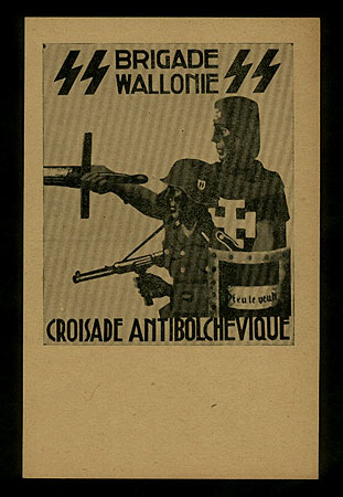 Walloon Propaganda Postcard